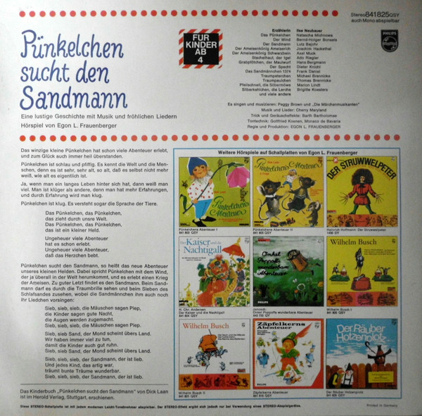 lataa albumi Dick Laan - Pünkelchen Sucht Den Sandmann