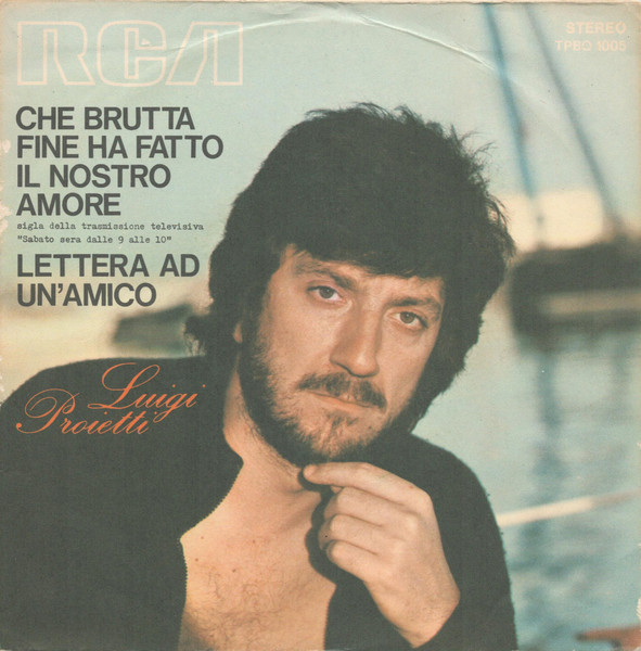 Luigi Proietti – Attore, Amore Mio Etichetta: RCA – NL 33192 - LP