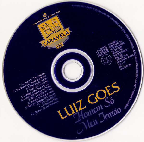 last ned album Luiz Goes - Homem Só Meu Irmão