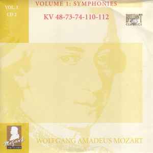 Symphonies KV 48-73-74-110-112 - Wolfgang Amadeus Mozart