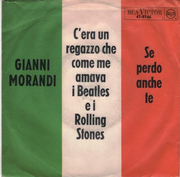 last ned album Gianni Morandi - CEra Un Ragazzo Che Come Me Amava I Beatles E I Rolling Stones