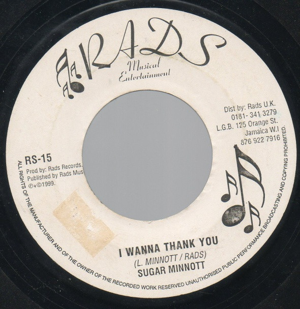 last ned album Sugar Minnott - I Wanna Thank You