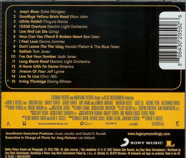 Various - American Hustle (Original Motion Picture Soundtrack