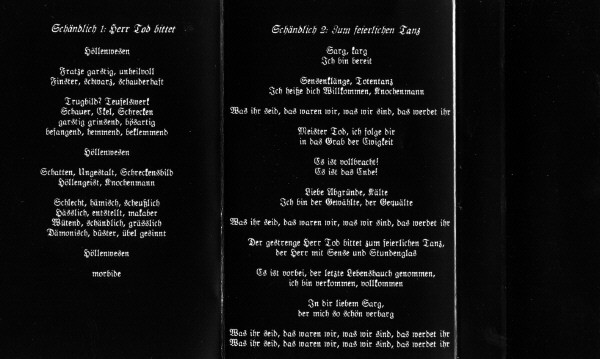 lataa albumi Höllenpoetik - Herr Tod Bittet Zum Feuerlichen Tanz