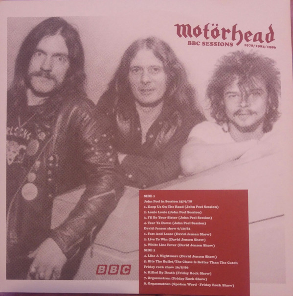 last ned album Motörhead - BBC Sessions 197819821986