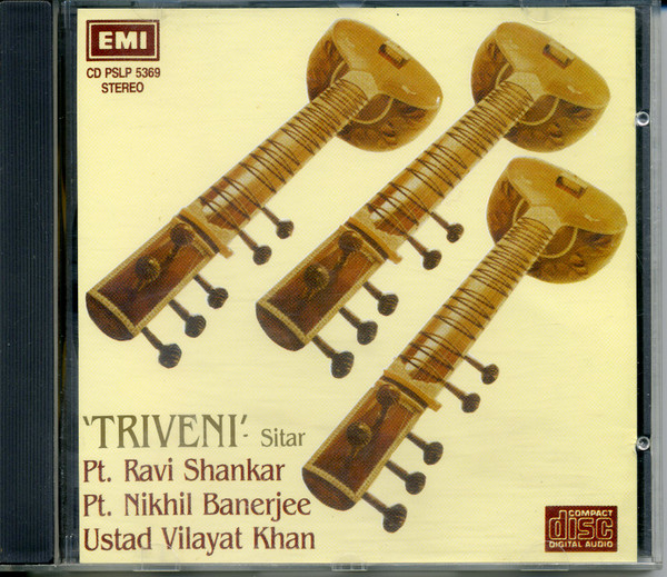 lataa albumi Pt Ravi Shankar, Pt Nikhil Banerjee, Ustad Vilayat Khan - Triveni Sitar