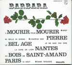 Cover of Barbara Chante Barbara, 2002, CD