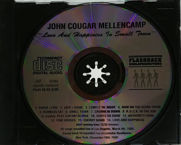 descargar álbum John Cougar Mellencamp - Love And Happiness In Small Towns