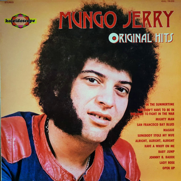 Mungo Jerry – Original Hits (1976, Vinyl) - Discogs