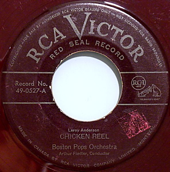 Boston Pops Orchestra ; Arthur Fiedler – Chicken Reel / Fiddle