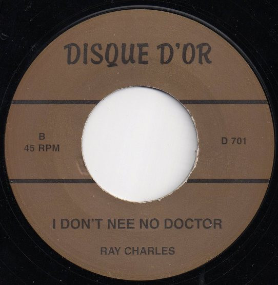 baixar álbum Marsha Gee Ray Charles - Peanut Duck I Dont Need No Doctor