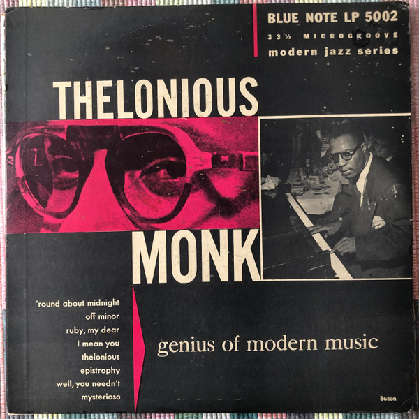 Thelonious Monk – Genius Of Modern Music Volume 1 (1960, Vinyl