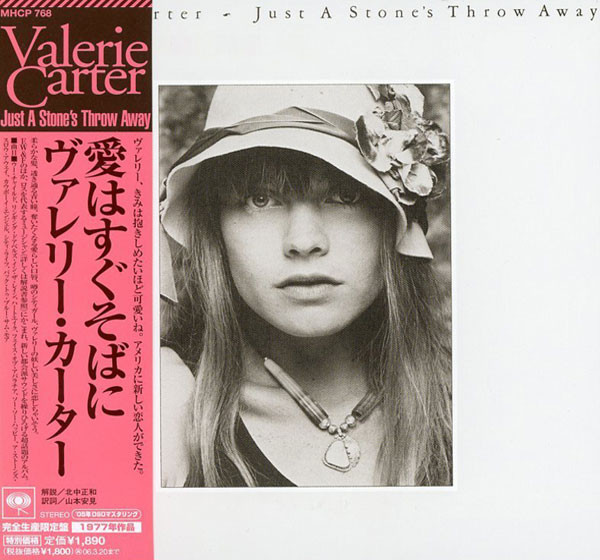 Valerie Carter – Just A Stone's Throw Away (2005, Papersleeve, CD