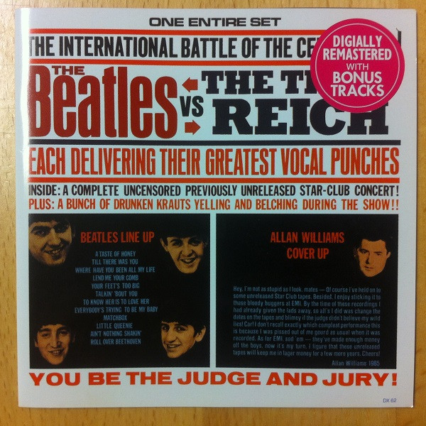 The Beatles – The Beatles Vs The Third Reich (CD) - Discogs