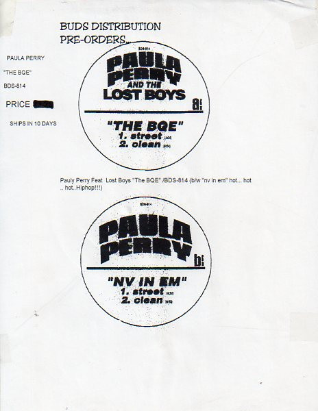 ladda ner album Paula Perry And The Lost Boyz - The BQE