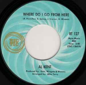 Where Do I Go From Here / You've Got To Pay The Price - Al Kent