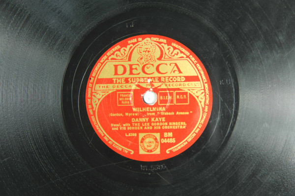 Danny Kaye – Wilhelmina / C'Est Si Bon (1950, Shellac) - Discogs