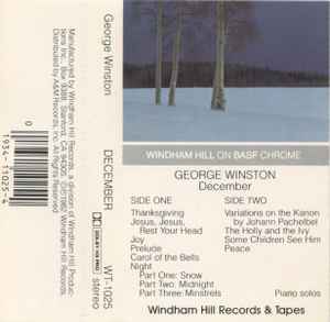 George Winston – December (1982, Cassette) - Discogs