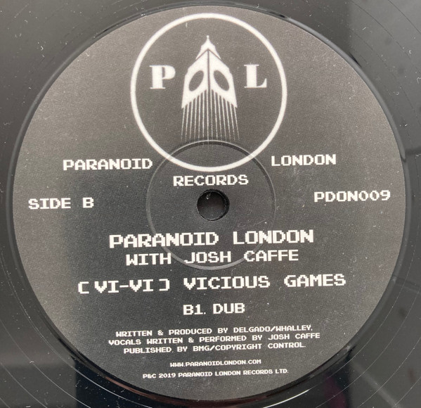 télécharger l'album Paranoid London With Josh Caffe - Vi Vi Vicious Games