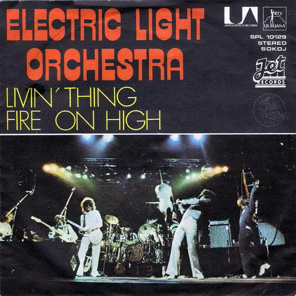 Elo Electric Light Orchestra Face the Music Cassette with Fire on High