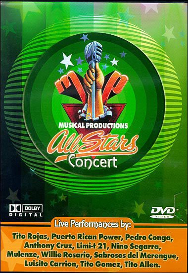 Mega Rare Dvd Live Television Musical Productions All Stars Concert Anthony  Cruz