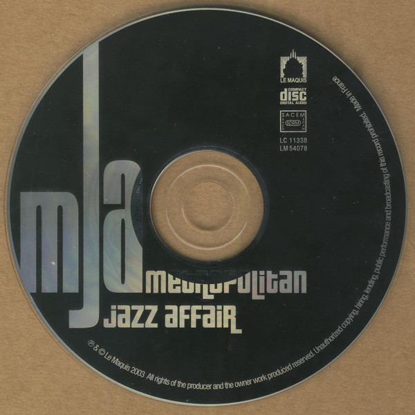 lataa albumi Metropolitan Jazz Affair - Metropolitan Jazz Affair