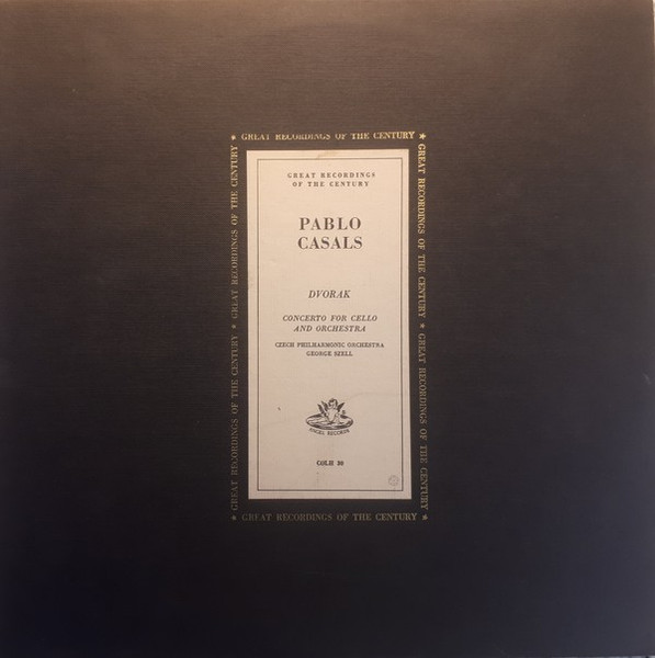 Pablo Casals, Dvorak / Czech Philharmonic Orchestra, George Szell