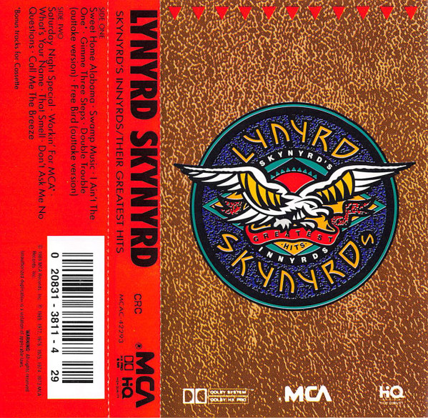 Skynyd s Innyrds Their Greatest Hits by Lynyrd Skynyrd Cassette -  www.nerco.es