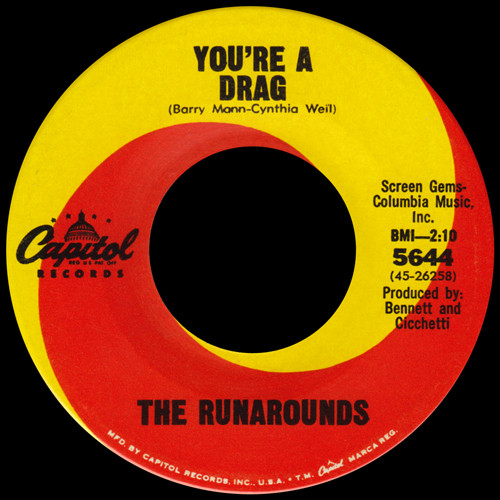 The Runarounds - You're A Drag / Perfect Woman | Releases | Discogs