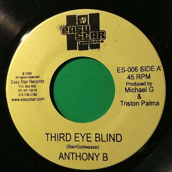 Anthony B Third Eye Blind 2000 Vinyl Discogs