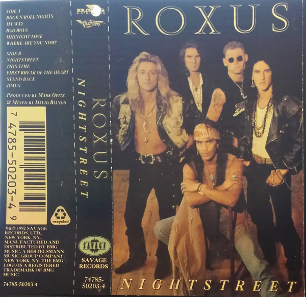 Roxus = ロクサス – Nightstreet = ナイト・ストリート (1993, CD 