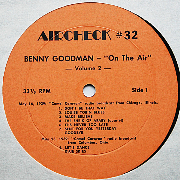 last ned album Benny Goodman - On The Air Volume Two