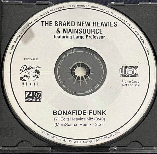 télécharger l'album The Brand New Heavies & MainSource - Bonafide Funk