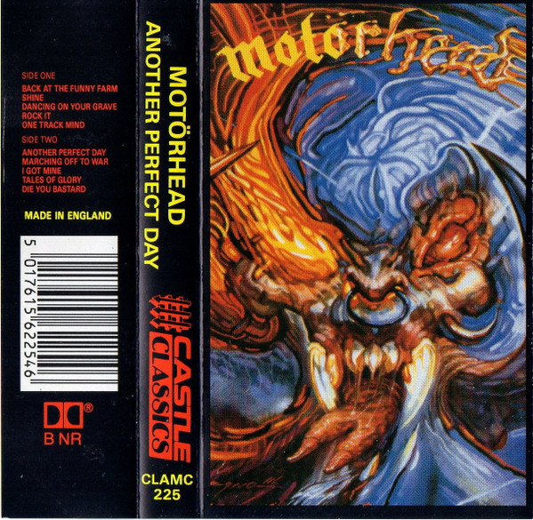 Motörhead – Another Perfect Day (1991, Cassette) - Discogs
