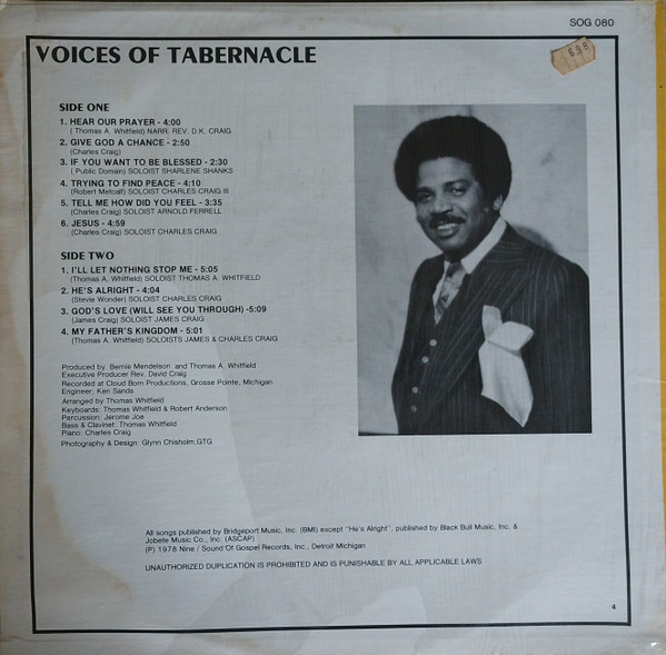 télécharger l'album The Voices Of Tabernacle - Hear Our Prayer O Lord