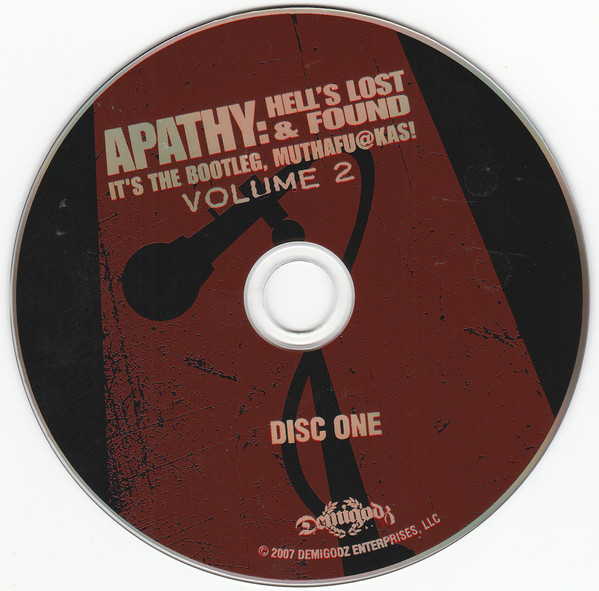 last ned album Apathy - Hells Lost Found Its The Bootleg Muthafukas Volume 2
