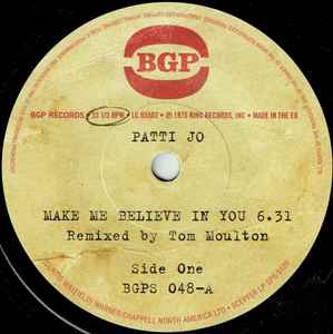Make Me Believe In You / Ain't No Love Lost - Patti Jo
