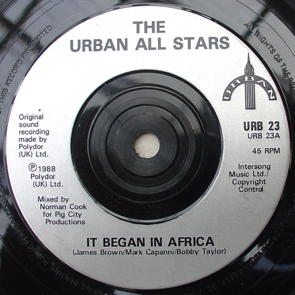 The Urban All Stars – It Began In Africa (2007, Vinyl) - Discogs