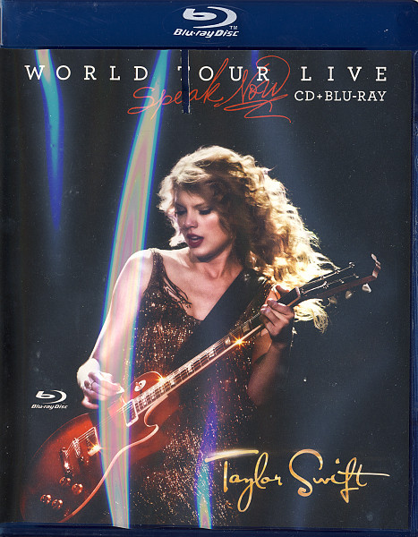 Taylor Swift – Speak Now World Tour Live CD+Blu-ray (2011, Blu-ray) -  Discogs