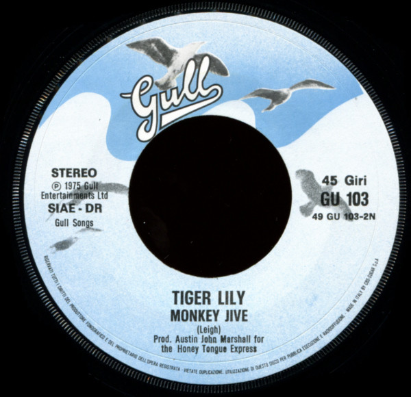 Tiger Lily – Monkey Jive (1980, Vinyl) - Discogs