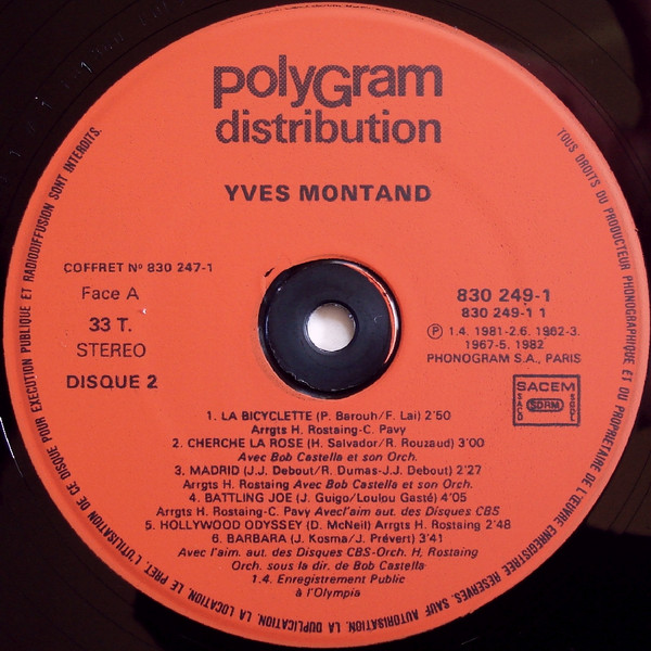 ladda ner album Yves Montand - Versions Originales