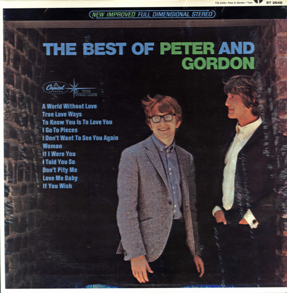 Peter And Gordon - The Best Of Peter And Gordon | Releases | Discogs