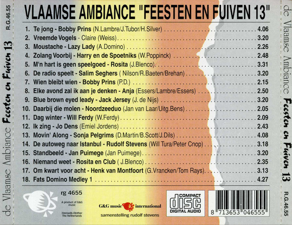 lataa albumi Download Various - De Vlaamse Ambiance Feesten En Fuiven 13 album