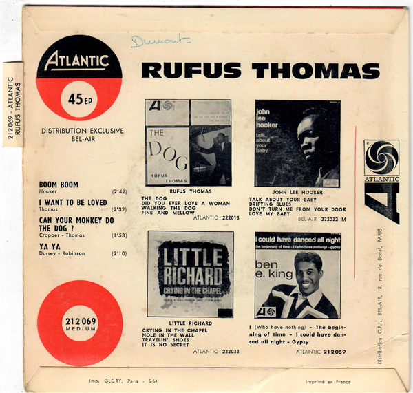last ned album Rufus Thomas - Boom Boom