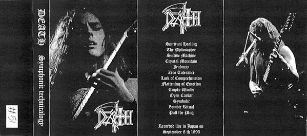 Death – Symphonic Technicalogy: Live In Japan 1995 (1995, Cassette