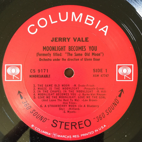 descargar álbum Jerry Vale - Moonlight Becomes You