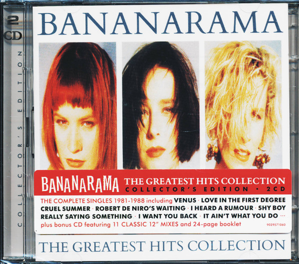 bananarama the greatest hits collection cover art