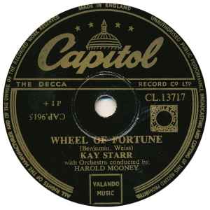 Kay Starr - Wheel Of Fortune / Wabash Cannon Ball album cover