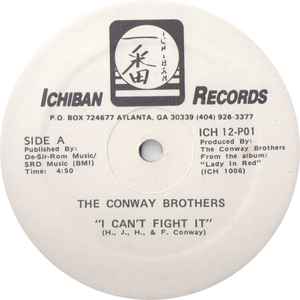 The Conway Brothers - I Can't Fight It album cover