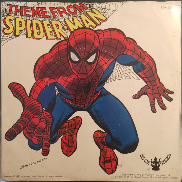 Web Spinners – Theme From Spider-Man (1972, Vinyl) - Discogs